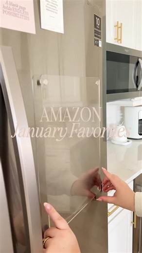 Amazon January Favorites: Magnetic Dry Erase Board, Wireless Light Switch, Checkered Makeup Bag, Cable Box, Organizer