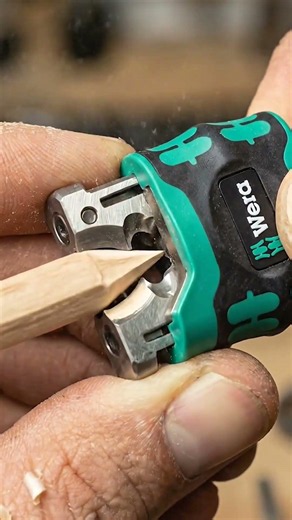 Wera Just Reinvented Pencil Sharpening! ✏️ #tools #woodworking