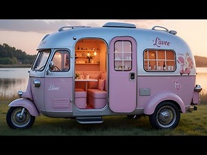 “2025 Lavee Granny Camper | Retro Charm Meets Modern Adventure”