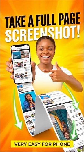 This is the method to take a full-page screenshot #screenshot #tech