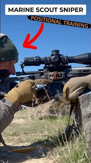 Marine Sniper Insane Positional Shooting Skills