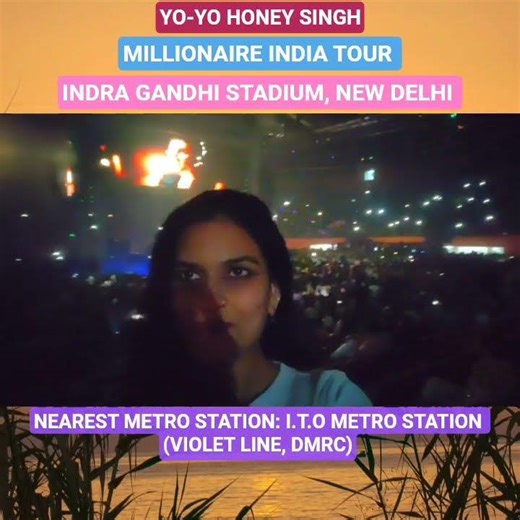 YO-YO HONEY SINGH, MILLIONAIREINDIA TOUR, IGARENA, DELHI #india #delhi #honeysingh #dmrc#ienergizer
