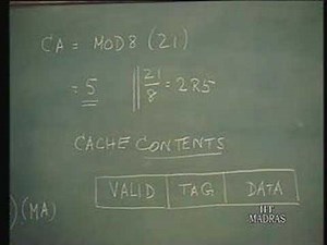 Lecture - 17 Cache Organization