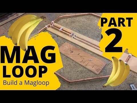 HAM RADIO: Building a magnetic loop antenna Part 2...