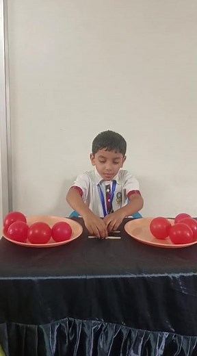 Zeeshan | Mathematics with Balls | Equal, Greater Than & Less Than Activity | Rise Play Kakinada