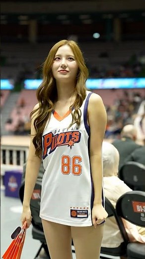 声も可愛らしい金海莉 (Kim Hae-ri) 김해리 Pilots Crew 桃園璞園領航猿啦啦隊 #台湾チア #cheerleader 2025/10/29【台湾チアTV】