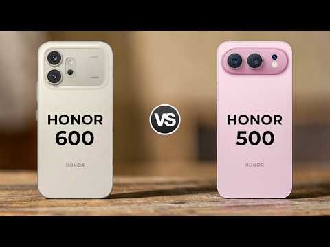 Honor 600 5G Vs Honor 500 5G