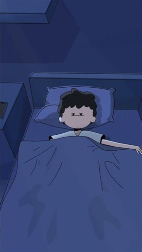 My Brain vs Sleep (Animation Meme) #insomnia #funny #relatable