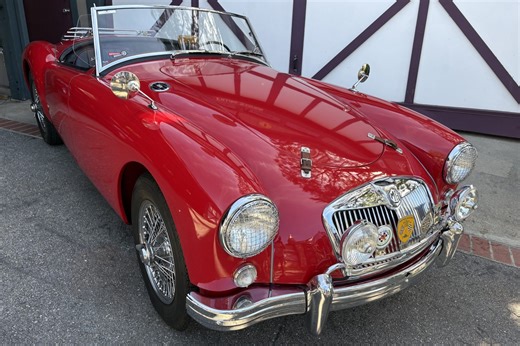 Ex–Matthew Morrison, Supercharged 1956 MG MGA Roadster