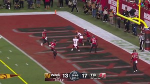 The Commanders take a 4th quarter lead… Jayden Daniels with a touchdown pass for #Washington gives the #Commanders the lead vs. the Tampa Bay Buccaneers in the #NFLPlayoffs… #NFL #playoffs #Buccaneers #touchdown | Pat Doney NBC 5