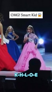 4.7K reactions · 77 shares | This kid is insanely smart and you can’t deny it! VC: @acrownabove #beautypageants #smartkid | The Great Pageant Community | Facebook