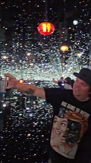 Infinity Mirror Room by Yayoi Kusama at Broad Museum in Los Angeles