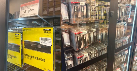 Micro Center now sells 128GB DDR5 memory for $4,200 while shelves remain full - VideoCardz.com