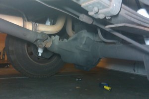 Axle shim installation