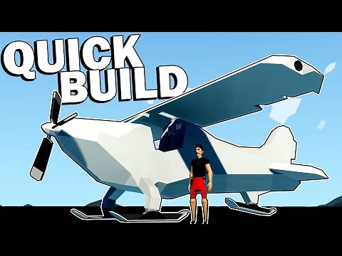 Single Engine Air Plane! - Quick Build - Stormworks Gameplay