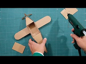 DIY Airplane II How to make a cardboard Airplane that flies