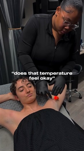 Fur Professionals on Instagram: "Great waxing isn’t just about speed or technique—it’s about communication. 💬 Asking if the temperature feels right helps prevent reactions, builds trust with your client, and elevates the service overall. 🎥: @theskinetcspa.tia"