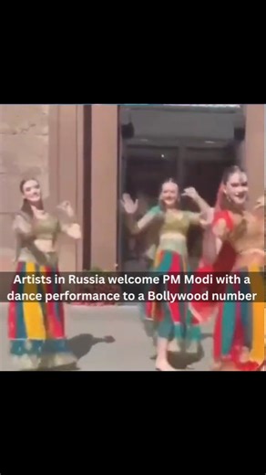 9.4K views · 33 reactions | Indian Prime Minister Modi received a warm welcome in Russia with a special dance performance by Russian artists to the Bollywood song 'Mhaaro Dholna.' The dancers beautifully captured the essence of the original choreography, performed onscreen by #MalaikaArora and #ArbaazKhan #NarendraModi #PMModi #Dholna #RussianArtists #Bollywood #ZoomTV #bollywokdsong | Zoom TV | Facebook