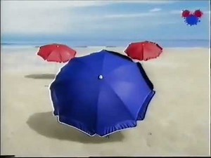 Disney channel 1997-1999 Idents - Beach Umbrellas