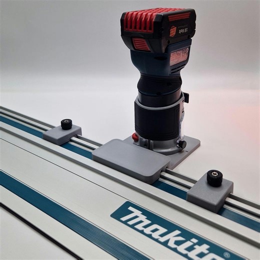 Guide Rail Adapter for Bosch Professional GKF 18V-8 | Compatible With Makita Guide Rails | Precision Routing | Accessories - Etsy UK