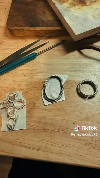 #beginner #turquoise #silversmithing #sksilverco #silversmithingjewelry