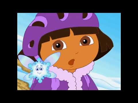 Dora the Explorer - Clip - Dora Saves the Snow Princess - Backpack Song and Sled