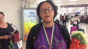 281K views · 6.8K reactions | MEXICANAS ¡Ganaron 4 medallas de plata! Recibimos en el aeropuerto y entrevistamos a cuatro señoritas mexicanas que participaron en la Olimpiada Femenil de Matemáticas en Italia. | Ciencia MX | Facebook