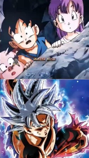 master roshi took years... but Goku took 1minute #goku #dbheros#anime#dragonball#dragonballsuper#dbs