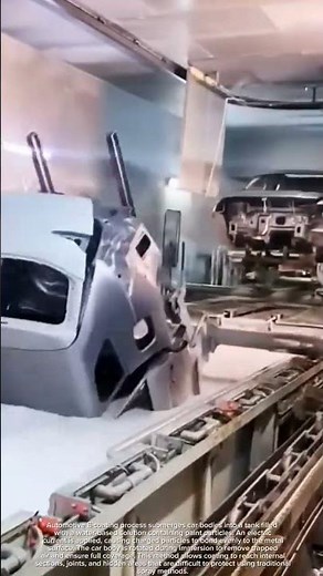Unbelievable e-coating process in automotive manufacturing
