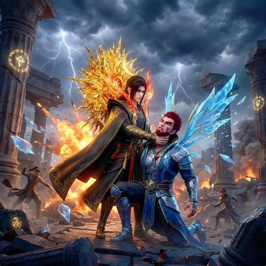 [BTTH] Let's see who can crush🥶 the head first - To save Hei Qing, Xiao Yan😎#shorts#xiaoyanbtth