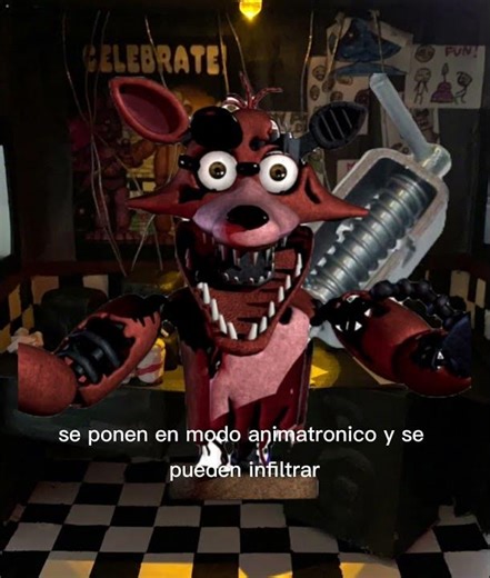 que es un spring lock (mini foxy xd) #mikeafton #fnaf #roblox #fivenightsatwariosfangame #phonkagres