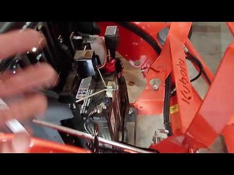 Kubota LX2610 LED Work Light Install P2