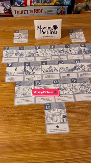 Wallet size Game Master piece 🎥😚🤌 This is one of many wallet siye game from buttonshy. This is a coop 2 player game that only uses 18 cards but has alot of strategy and teamwork needed to complete all three acts. A very fun small game. #gamenight #boardgames #cardgame #wallet