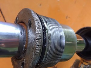 Backhoe Loader Cylinder Repair - Gland O-Ring Replacement