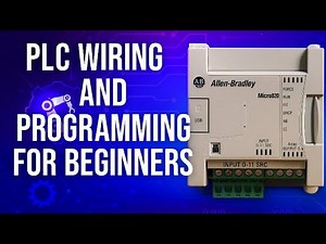 Automation Lab ✰ PLC Wiring & Writing a Program ✰ DIY Conveyor Project for Beginners Micrologix 820
