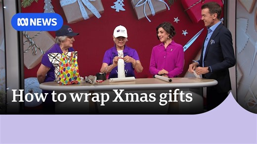 Struggling with your Christmas gift wrapping? We have some tips and tricks on how to wrap some of those slightly trickier presents... 📺💻 News Breakfast — Stream on ABC iview: https://ab.co/StreamABCiview | News Breakfast