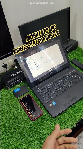 Wireless File Transfer | Android Phone to Pc 🔥😱 #shorts
