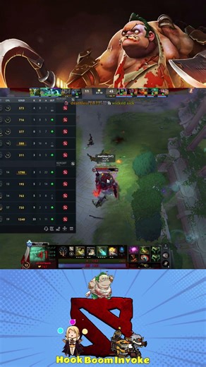 Phantom Lancer Tried Illusion Bait Against Pudge! But ... #dota2 #dota2shorts
