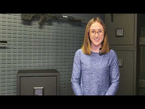 Flipping the Agile™ Model 40 Ultralight Gun Safe Keypad Location