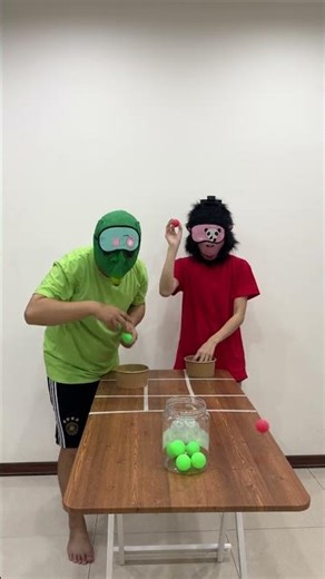 Who Can Score More? Color Ball Throw Challenge into Clear Boxes! 🎯🔥 #domofrocrew