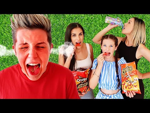 LAST TO STOP EATING SPICY CHIPS!! The Empire Family