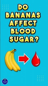Do Bananas Affect Blood Sugar? #lowerbloodsugar #diabetesdiet #bananas
