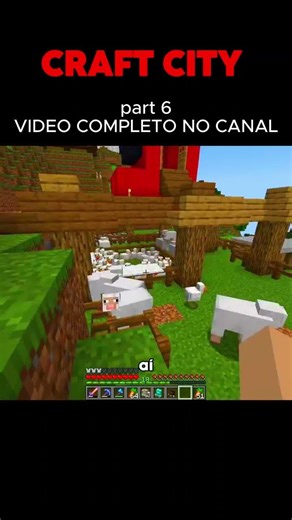 A VOLTA DE CRAFTCITY!!! PT6 #shorts #minecraft