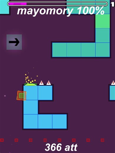 Master Geometry Dash with Maymory 100% Easy Demon