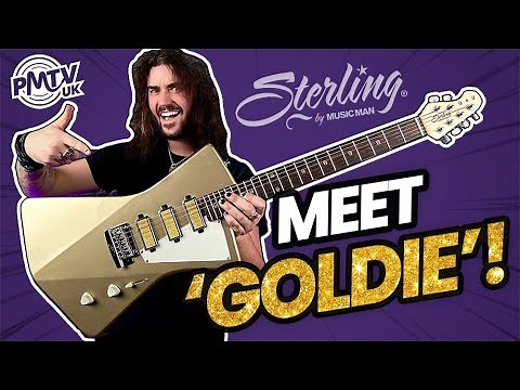 St Vincent's STUNNING 'Goldie' Sterling By MusicMan Signature Guitar!