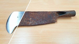 Antique Super Rusty Billhook Knife Restoration | Restoration Tools