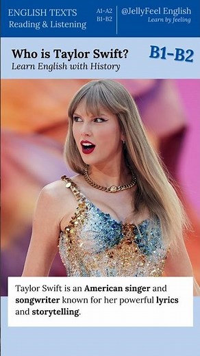 Who Is Taylor Swift? | Global Pop Star (B1–B2) #LearnEnglish