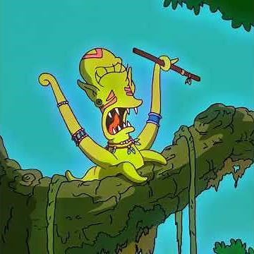 Alien Bart #simpsons #thesimpsons