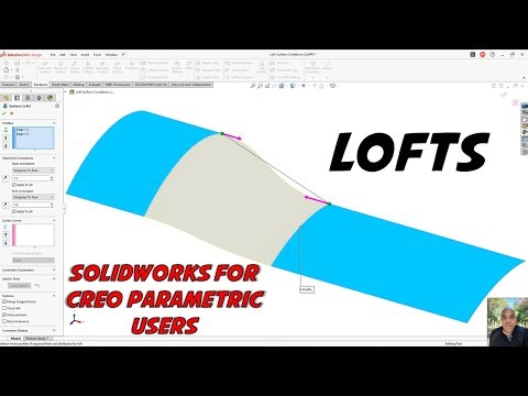 How to Create a Loft - SolidWorks for Creo Parametric Users