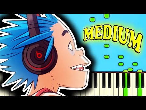 GORILLAZ - HUMILITY - Piano Tutorial